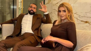 "Photo of Shaikha Mahara and French Montana taken together, which is going viral on social media."