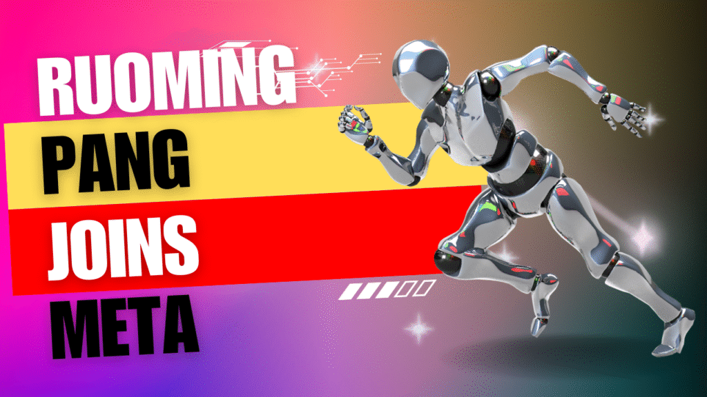 Ruoming Pang joins Meta, starting a new chapter in AI research