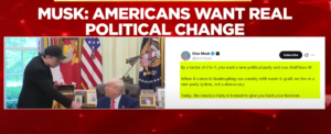 "Independent political candidate speaking at a public rally representing third-party politics in the U.S." The Evolution of the American Party System