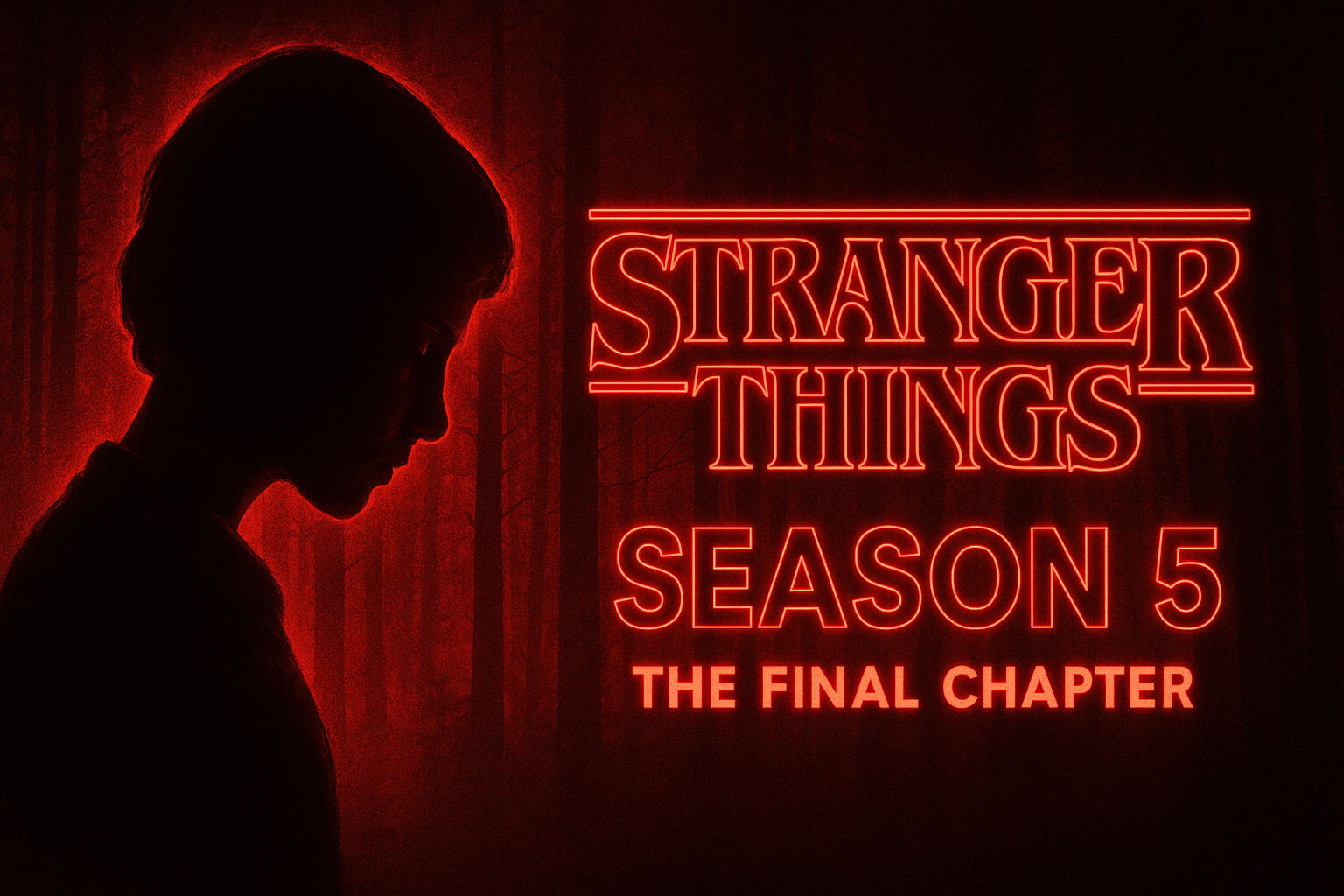 Stranger Things Season 5 Netflix final season poster