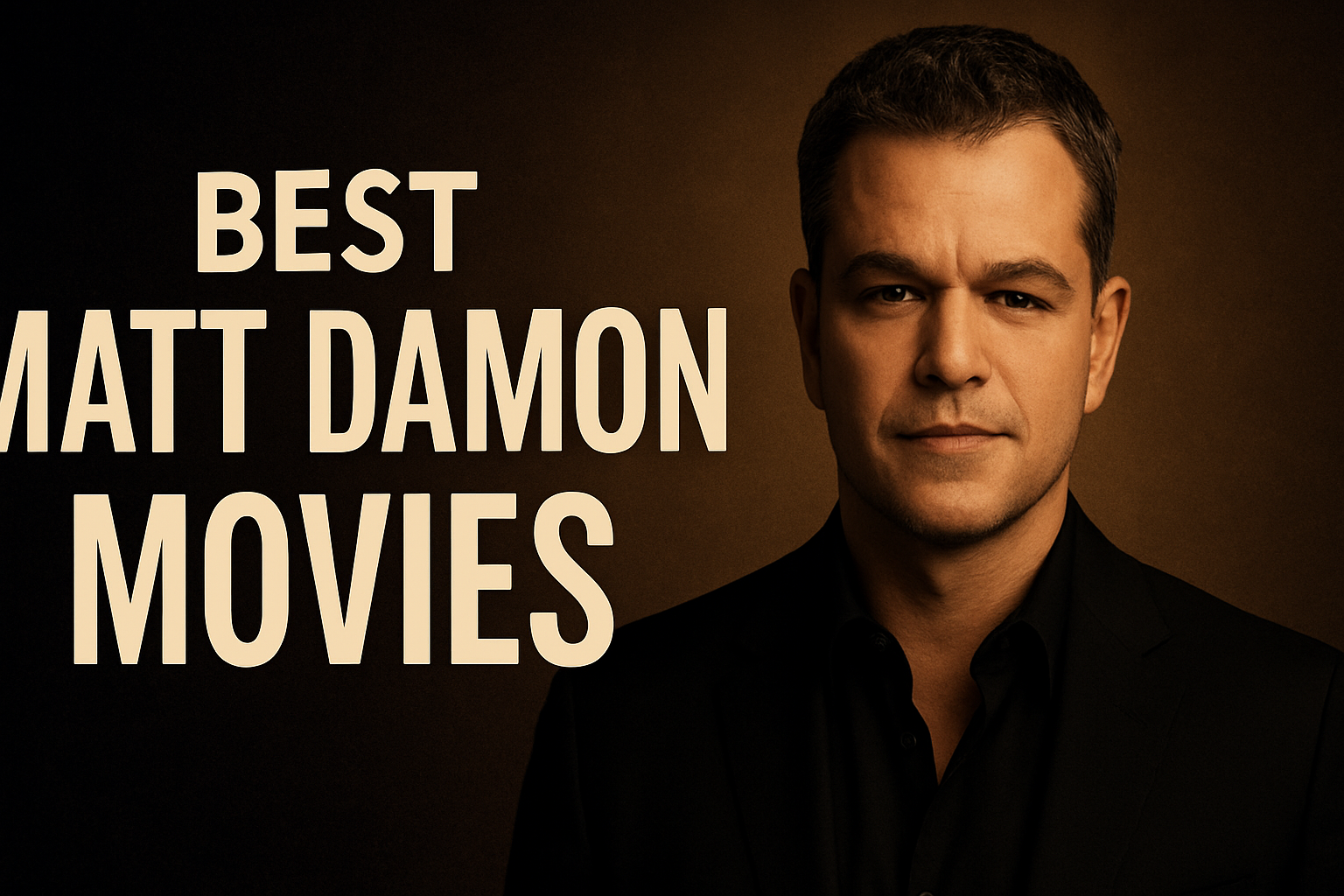 Best Matt Damon Movies – Cinematic Featured Image